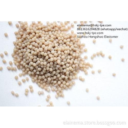 Blowing Thermoplastic vulcanizate material